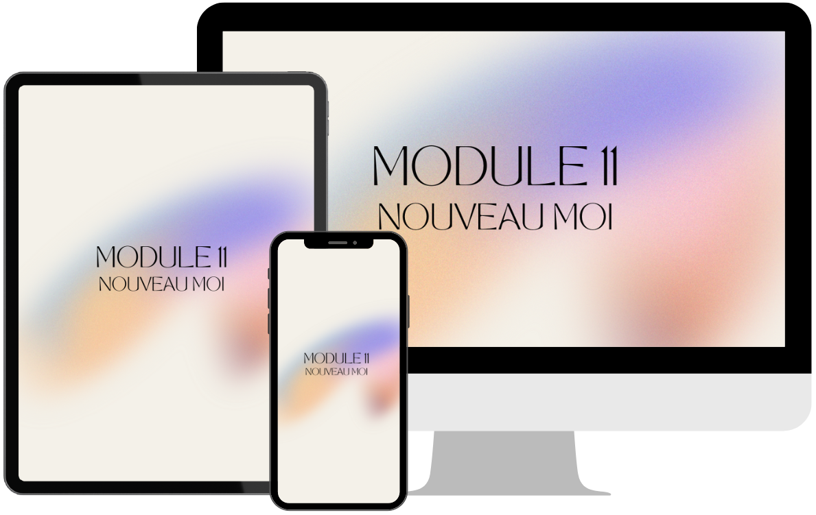 Module 11 - NOUVEAU MOI